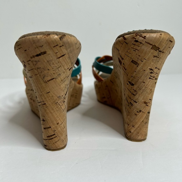 Steve Madden multi color wedge - Kalliee multi Size 7.5 - Picture 4 of 9